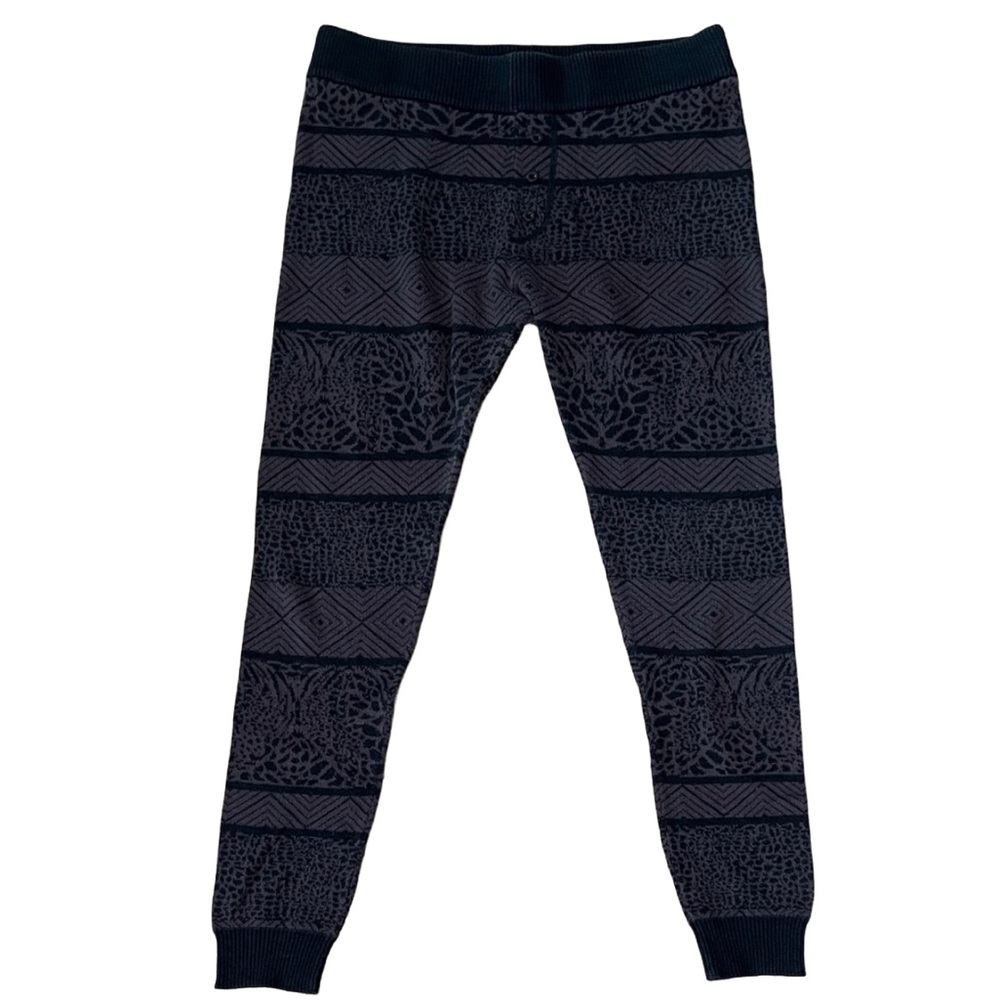 RVCA Women’s Black Patterned Joggers